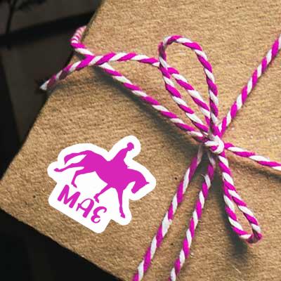 Sticker Horse Rider Mae Gift package Image