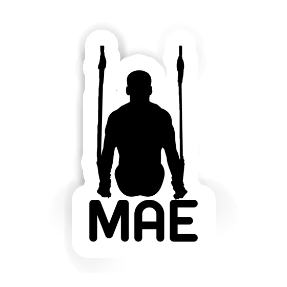 Sticker Ring gymnast Mae Laptop Image