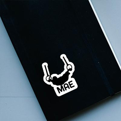 Sticker Mae Ring gymnast Laptop Image