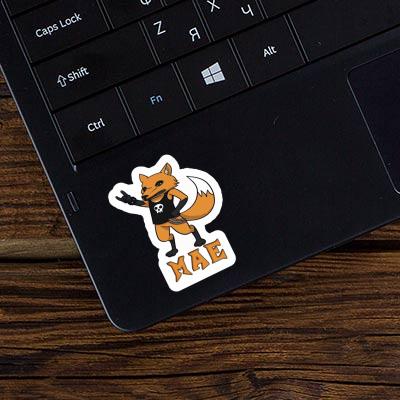 Sticker Mae Rocker Fox Laptop Image