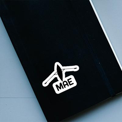 Sticker Mae Rowboat Notebook Image