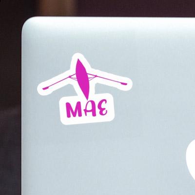 Mae Sticker Rowboat Laptop Image