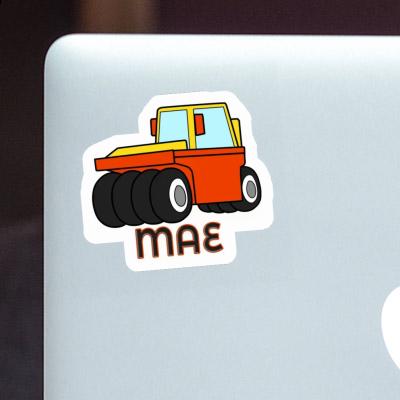 Sticker Mae Wheel Roller Notebook Image