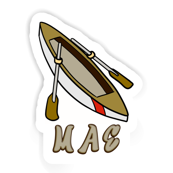 Sticker Mae Rowboat Notebook Image