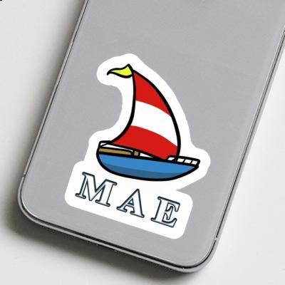 Mae Sticker Sailboat Gift package Image