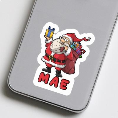 Mae Aufkleber Weihnachtsmann Laptop Image