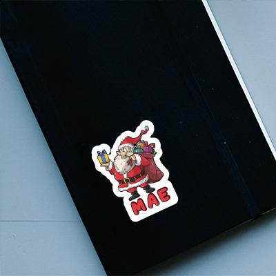 Mae Sticker Santa Claus Gift package Image