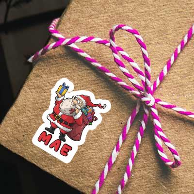 Mae Sticker Santa Claus Gift package Image