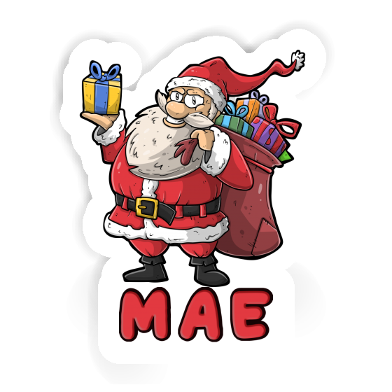 Mae Sticker Santa Claus Image