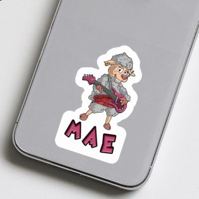 Sticker Mae Rockergirl Laptop Image