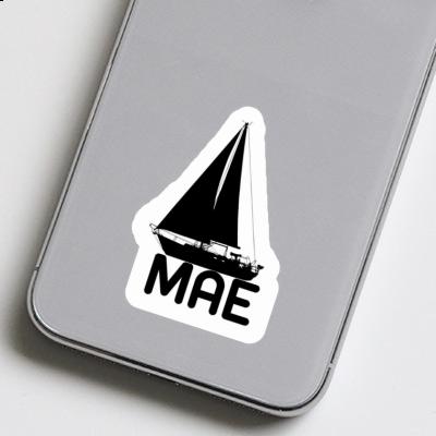 Segelboot Sticker Mae Notebook Image