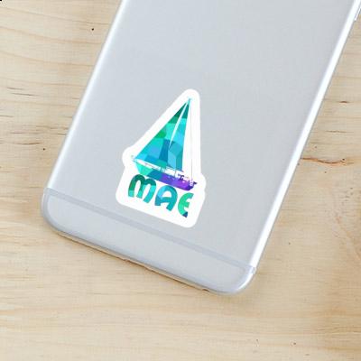 Sticker Sailboat Mae Notebook Image