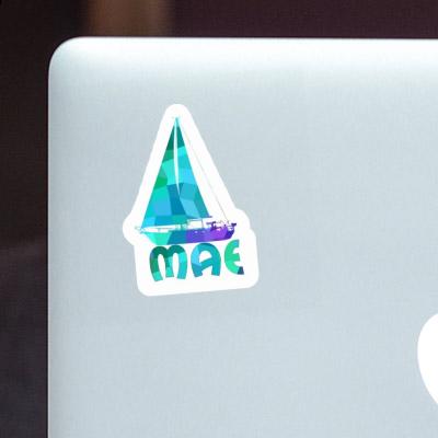 Sticker Sailboat Mae Image