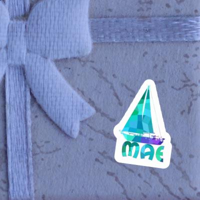 Sticker Sailboat Mae Laptop Image