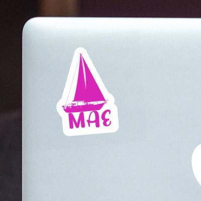 Sticker Mae Sailboat Gift package Image