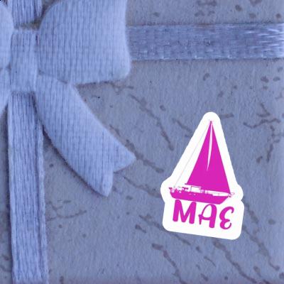 Sticker Mae Sailboat Gift package Image