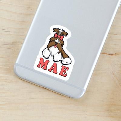 Mae Sticker Shih Tzu Notebook Image