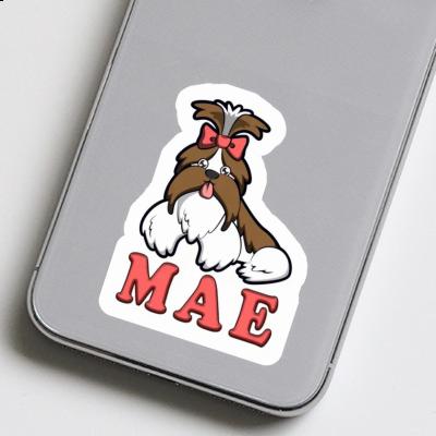 Mae Sticker Shih Tzu Notebook Image