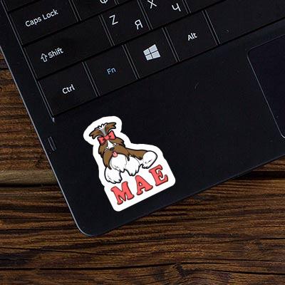 Mae Sticker Shih Tzu Notebook Image