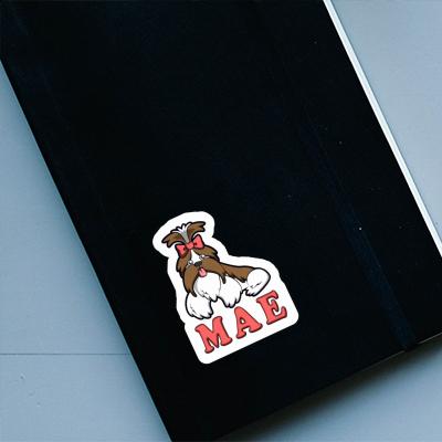 Mae Sticker Shih Tzu Notebook Image