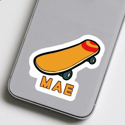 Mae Sticker Skateboard Image