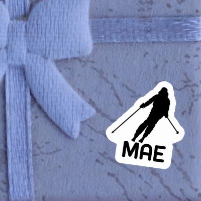 Sticker Mae Skifahrerin Gift package Image