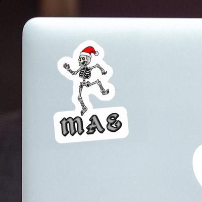 Skeleton Sticker Mae Gift package Image