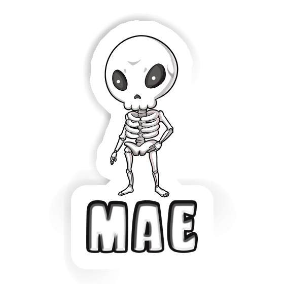 Sticker Mae Skelett Laptop Image