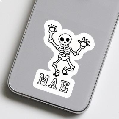 Skeleton Sticker Mae Image