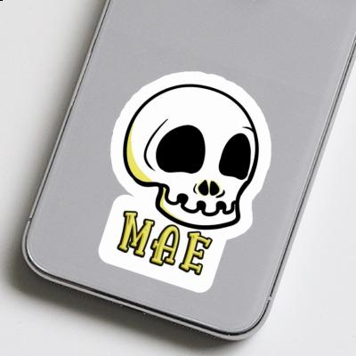 Mae Sticker Totenkopf Notebook Image