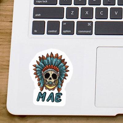 Sticker Mae Baby-Skull Notebook Image