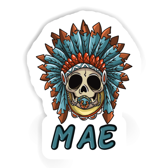 Sticker Mae Baby-Skull Laptop Image