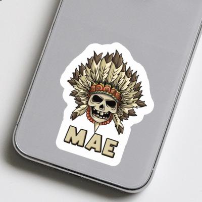 Mae Sticker Kids Skull Image