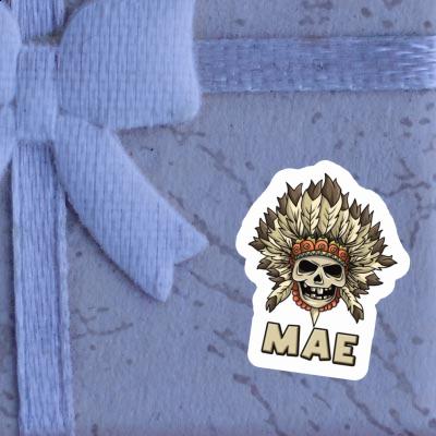 Mae Sticker Kids Skull Image