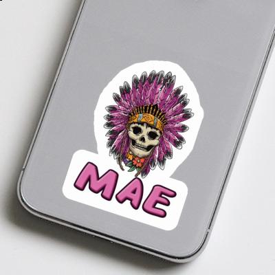 Sticker Mae Ladys Skull Gift package Image