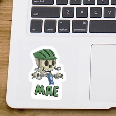 Mae Sticker Bicycle Rider Image