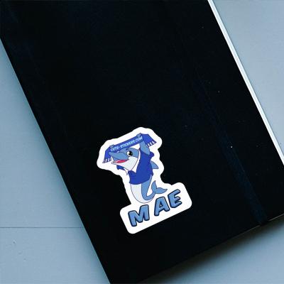 Dolphin Sticker Mae Notebook Image