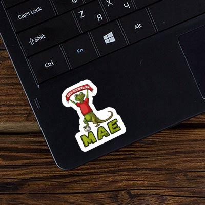 Sticker Mae Lizard Image