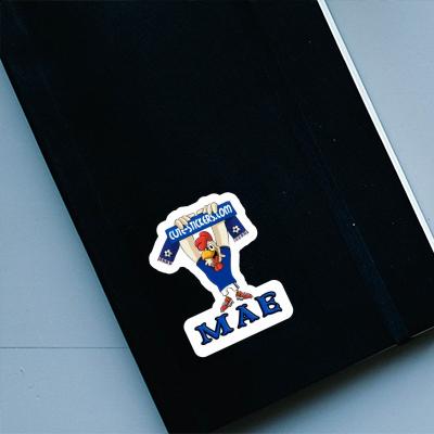 Mae Sticker Rooster Notebook Image