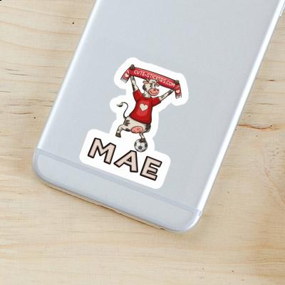 Sticker Mae Cow Notebook Image