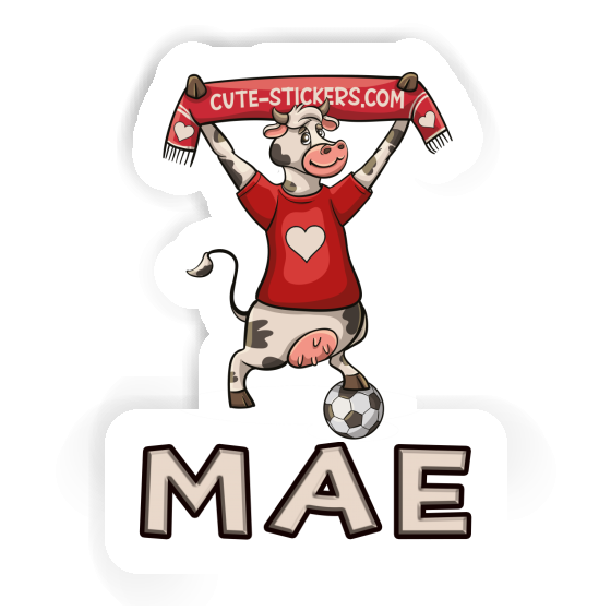 Sticker Mae Cow Laptop Image