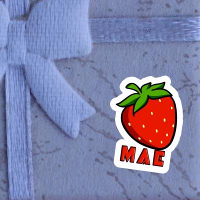 Mae Sticker Strawberry Laptop Image