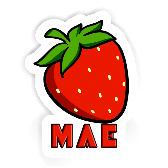 Fraise Autocollant Mae Laptop Image