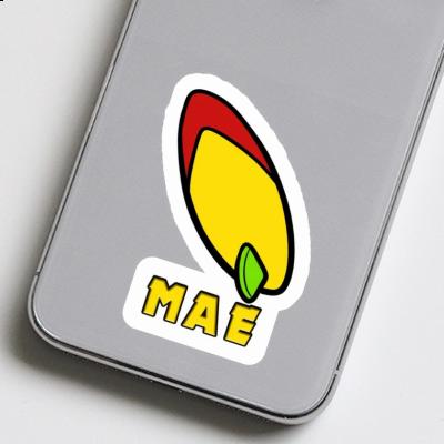 Sticker Surfboard Mae Notebook Image