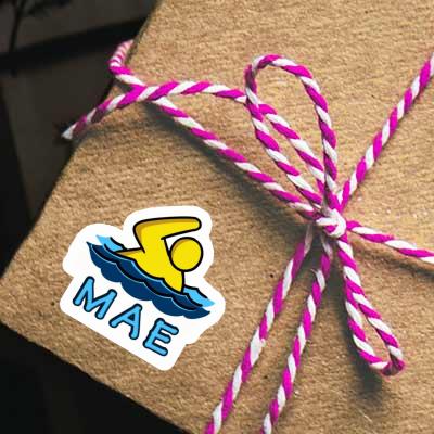 Mae Sticker Swimmer Gift package Image