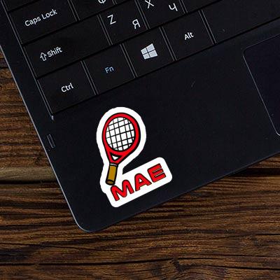 Sticker Racket Mae Notebook Image