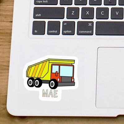 Sticker Mae Dump Truck Image