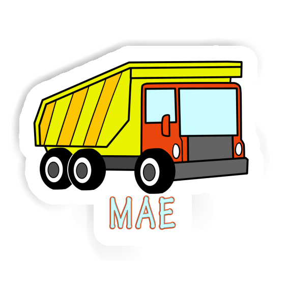 Sticker Mae Dump Truck Gift package Image