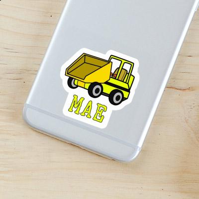 Sticker Mae Front Tipper Notebook Image