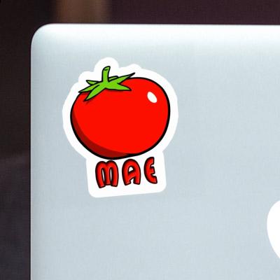 Tomato Sticker Mae Notebook Image